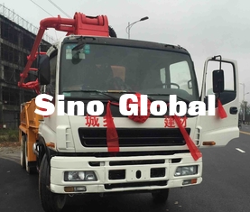 37 mét Xe bơm bê tông được sử dụng 100m³ / H 8.3mpa 12mpa Áp suất