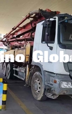 Xe bơm bê tông 37M đã qua sử dụng của thương hiệu Sany với 5 phần bùng nổ