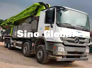 Xe bơm bê tông đã qua sử dụng Zoomlion, Xe tải chở bê tông đã qua sử dụng 52 mét 300KW