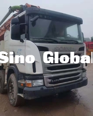 Zoomlion 63M Xe bơm bê tông đã qua sử dụng với khung sườn Scania với Model 2013