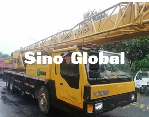 Đã qua sử dụng Cần cẩu XCMG 25 tấn Công suất 3000mm Radus làm việc
