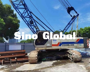 Thương hiệu Zoomlion Cần trục bánh xích 70 tấn QUY70 Mẫu 61 tấn Trọng lượng