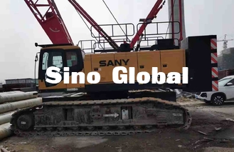 Cần cẩu bánh xích đã qua sử dụng Sany SCC1000A 100 Tấn với chiều dài bùng nổ 13m 64m