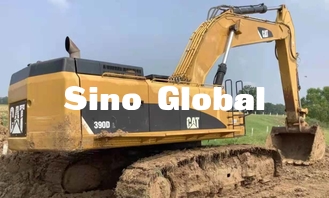 390KW Máy xúc bánh xích đã qua sử dụng Caterpillar 390D 1240L Dung tích thùng nhiên liệu