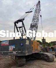 Cần cẩu bánh xích 50 tấn Công suất sử dụng Sany SCC550E 400L Thùng nhiên liệu