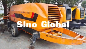 Máy bơm bê tông cũ công suất 174KW Zoomlion HBT60.13.90SU