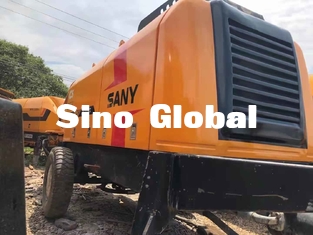 Máy bơm xe kéo bê tông được sử dụng điện Sany HBT6013 90KW Công suất định mức