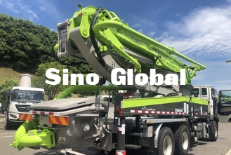Xe tải bơm bê tông Zoomlion Putzmeister Sany XCMG 23m đến 88m với khung tùy chọn