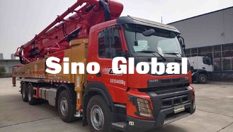 Xe tải bơm bê tông Sany 56M với khung xe Volov Isuzu