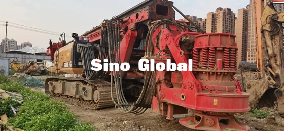 Công suất động cơ máy khoan quay 300KW Sany đã qua sử dụng SR360E 2018