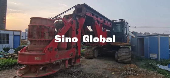Công suất động cơ máy khoan quay 300KW Sany đã qua sử dụng SR360E 2018