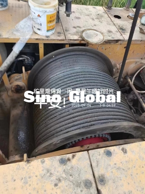 Sany sử dụng máy khoan xoay SR405R 2021 6352h