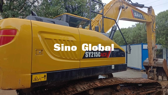 Máy xúc bánh xích được sử dụng Sany SY215 ACE với mô hình động cơ Isuzu AM-4HK1X