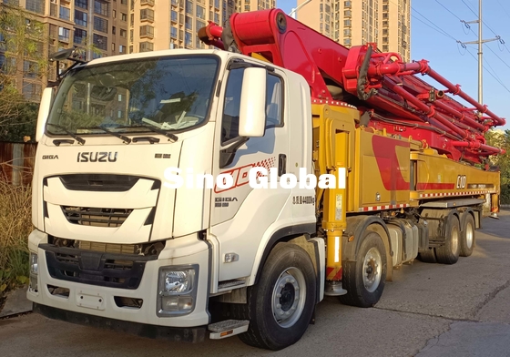Xe tải bơm bê tông gắn liền XCMG, Sany, Zoomlion với khung gầm Mercedes Benz Volov Isuzu