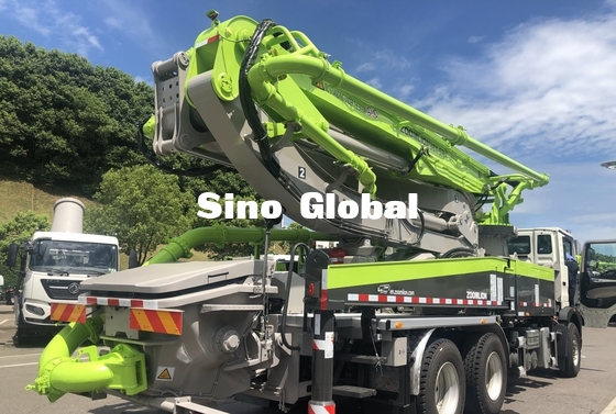 Xe tải bơm bê tông gắn liền XCMG, Sany, Zoomlion với khung gầm Mercedes Benz Volov Isuzu