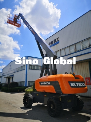 Xe nâng cần cẩu dạng ống lồng Diesel Chiều cao làm việc 29,8m Model SKYBOOM GTBZ-28J