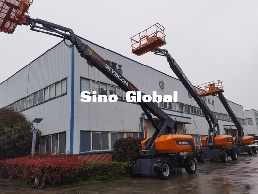 Xe nâng cần cẩu dạng ống lồng Diesel Chiều cao làm việc 29,8m Model SKYBOOM GTBZ-28J