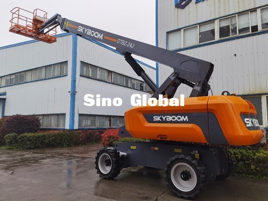 Xe nâng cần cẩu dạng ống lồng Diesel Chiều cao làm việc 29,8m Model SKYBOOM GTBZ-28J