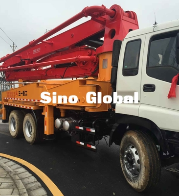 37 mét Xe bơm bê tông được sử dụng 100m³ / H 8.3mpa 12mpa Áp suất