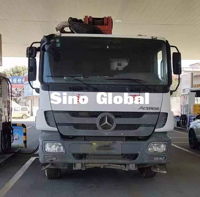 Xe bơm bê tông 37M đã qua sử dụng của thương hiệu Sany với 5 phần bùng nổ