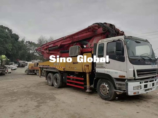 Xe bơm bê tông Sany đã qua sử dụng 46 mét tải trọng 24,8 tấn