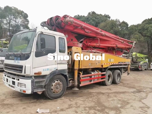 Xe bơm bê tông Sany đã qua sử dụng 46 mét tải trọng 24,8 tấn