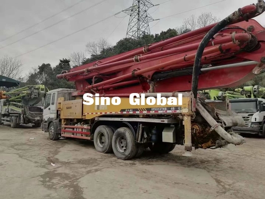 Xe bơm bê tông Sany đã qua sử dụng 46 mét tải trọng 24,8 tấn
