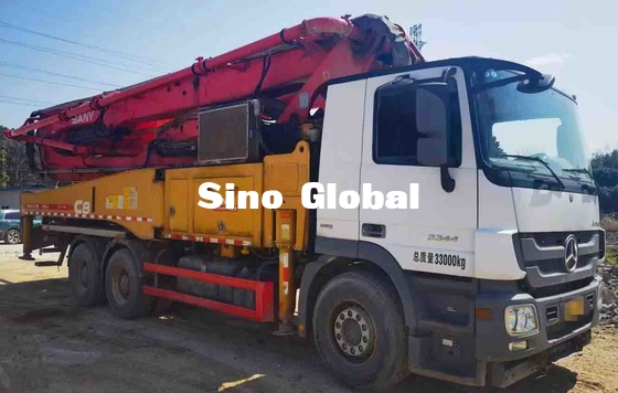5 Xe bơm bê tông đã qua sử dụng bùng nổ 47m với Khung gầm Mercedes Benz