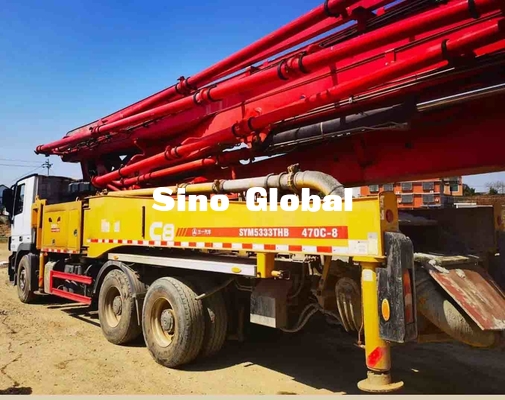 5 Xe bơm bê tông đã qua sử dụng bùng nổ 47m với Khung gầm Mercedes Benz