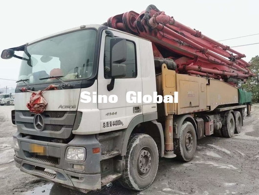 Xe bơm 56m đã qua sử dụng hiệu Sany với Mẫu xe Mercedes Benz 3341