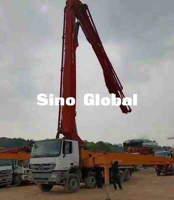SY5419THB 56 Xe bơm bê tông đã qua sử dụng 56M 6 Phần Tầm với thẳng đứng