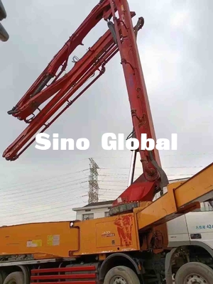 SY5419THB 56 Xe bơm bê tông đã qua sử dụng 56M 6 Phần Tầm với thẳng đứng