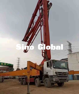 SY5419THB 56 Xe bơm bê tông đã qua sử dụng 56M 6 Phần Tầm với thẳng đứng