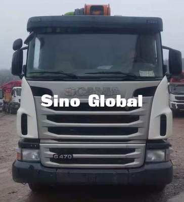 Zoomlion 63M Xe bơm bê tông đã qua sử dụng với khung sườn Scania với Model 2013