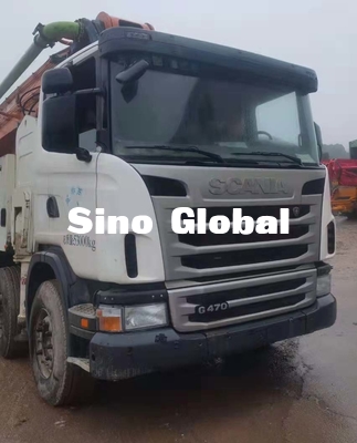 Zoomlion 63M Xe bơm bê tông đã qua sử dụng với khung sườn Scania với Model 2013