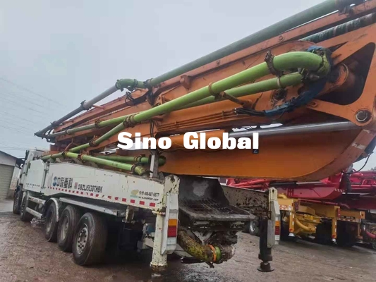 Zoomlion 63M Xe bơm bê tông đã qua sử dụng với khung sườn Scania với Model 2013
