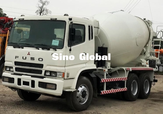 Xe trộn bê tông được sử dụng thương hiệu Fuso 12M³ 6X4 HDJ5241GJB-8C