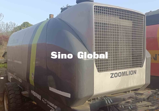 Màu xanh lá cây đen Máy bơm bê tông đã qua sử dụng Zoomlion HBT80 174kw