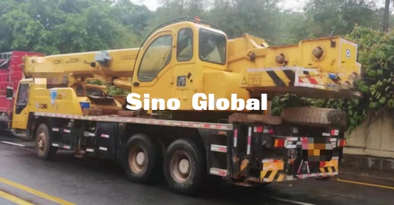 Đã qua sử dụng Cần cẩu XCMG 25 tấn Công suất 3000mm Radus làm việc
