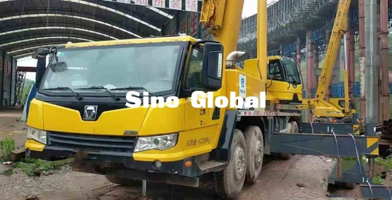 Cần cẩu xe tải đã qua sử dụng 50 tấn XCMG QY50KA Mức tiêu thụ dầu 40L trên 100km
