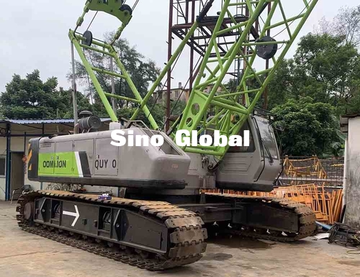 Cần trục bánh xích QUY80 Zoomlion 80 tấn đã qua sử dụng với Cần trục 58m