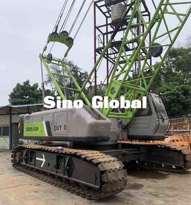 Cần trục bánh xích QUY80 Zoomlion 80 tấn đã qua sử dụng với Cần trục 58m