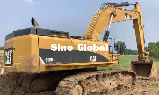 390KW Máy xúc bánh xích đã qua sử dụng Caterpillar 390D 1240L Dung tích thùng nhiên liệu