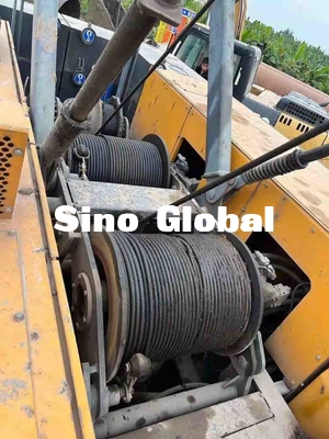 Cần cẩu bánh xích 50 tấn Công suất sử dụng Sany SCC550E 400L Thùng nhiên liệu