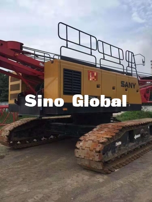 Công suất 75 tấn Cần cẩu bánh xích được sử dụng Sany SCC750A Mẫu 2018