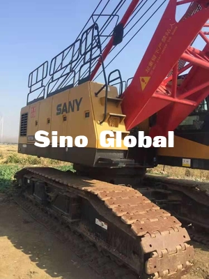 Công suất 75 tấn Cần cẩu bánh xích được sử dụng Sany SCC750A Mẫu 2018
