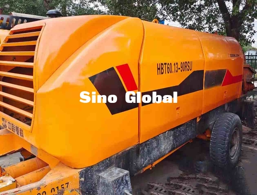 Máy bơm bê tông cũ công suất 174KW Zoomlion HBT60.13.90SU