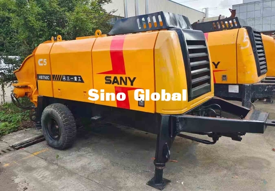Hệ thống thủy lực được sử dụng Máy bơm xe kéo bê tông CE Được phê duyệt Thương hiệu Sany