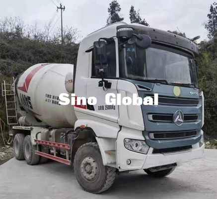 Xe trộn bê tông 12M³ đã qua sử dụng Sany SY312C-6W 257 KW Công suất định mức