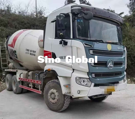Xe trộn bê tông đã qua sử dụng của Sany 12M³ Công suất 257KW Công suất động cơ